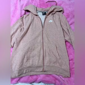 Nike Cowl Neck Zip Up Hoodie